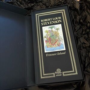 Robert Louis Stevenson 'Treasure Island' Hardcover Book